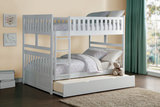 Atlantis Twin/Twin Bunk With Ladder - White thumbnail 4