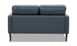 Prescott Leather Loveseat thumbnail 3