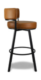 Liam 30″ Caramel Swivel Bar Stool thumbnail 3