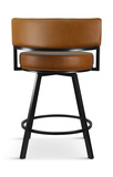 Liam 24″ Caramel Swivel Counter Stool thumbnail 4