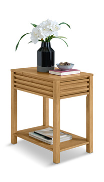 Celeste Chairside Table - Light Oak