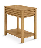 Celeste Chairside Table - Light Oak thumbnail 1