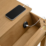 Celeste Chairside Table - Light Oak thumbnail 4