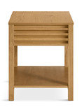 Celeste End Table - Light Oak thumbnail 4