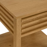 Celeste End Table - Light Oak thumbnail 5