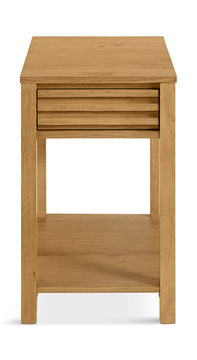 Celeste Chairside Table - Light Oak