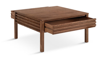 Celeste Coffee Table - Brown Oak