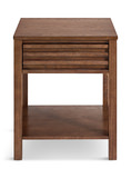 Celeste End Table - Brown Oak thumbnail 2