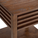 Celeste End Table - Brown Oak thumbnail 4