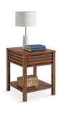Celeste End Table - Brown Oak thumbnail 6