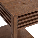 Celeste Chairside Table - Brown Oak thumbnail 4