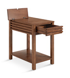 Celeste Chairside Table - Brown Oak thumbnail 6