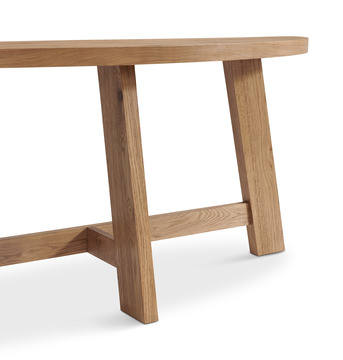 Etta Sofa Table - Natural Oak