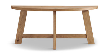 Etta Sofa Table - Natural Oak
