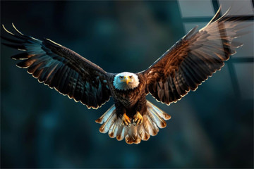 Majestic Soar Glass Art