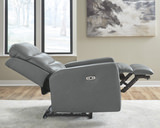 Kyler Power Leather Recliner thumbnail 5