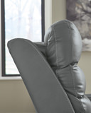 Kyler Power Leather Recliner thumbnail 6