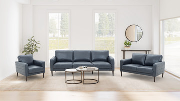 Prescott Leather Sofa