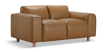 Robbins Leather Loveseat