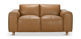 Robbins Leather Loveseat thumbnail 1