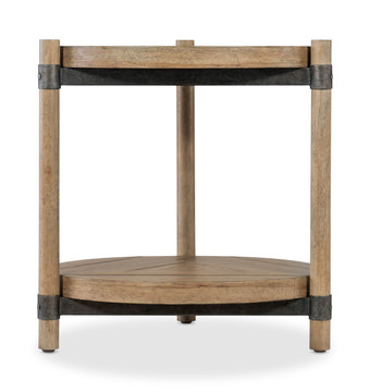 Vineyard Row Round End Table