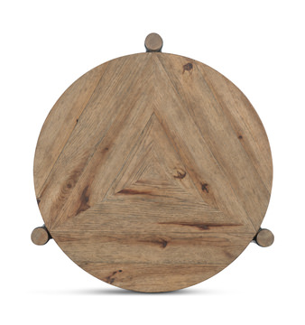 Vineyard Row Round End Table