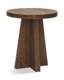 Driftwood Round End Table thumbnail 1