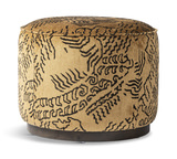 Sinclair Round Ottoman thumbnail 1