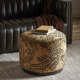 Sinclair Round Ottoman thumbnail 3