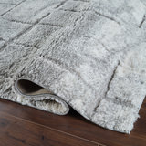 Kolkata Ivory & Light Gray Area Rug - 7′10″ x 10′0″ thumbnail 3