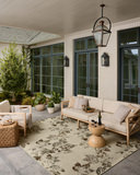 Saylor Ivory/Bark Indoor/Outdoor Area Rug - 5′0″ X 7′7″ thumbnail 2