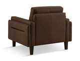Whinny Leather Chair - Brown thumbnail 3