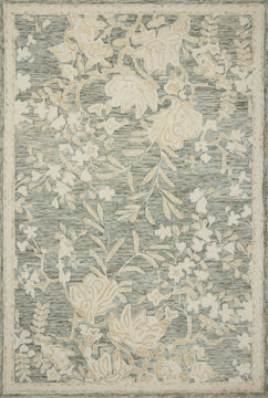 Lenore Lagoon/Wheat Area Rug - 3′6″ X 5′6″