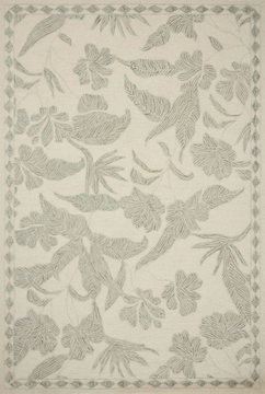 Lenore Ivory/Sky Area Rug - 3′6″ X 5′6″