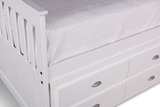 Chanhassen Twin Captains Bed - White thumbnail 4