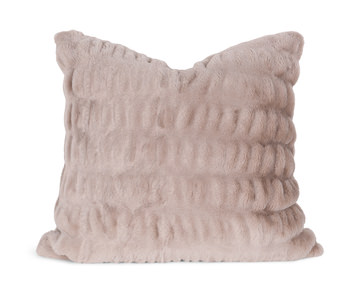 Ruched Euro Pillow - Blush