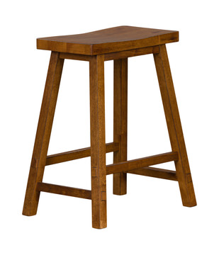 Medina 24″ Saddle Counter Stool - Tobacco