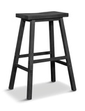 Medina 30″ Saddle Bar Stool - Slate thumbnail 1
