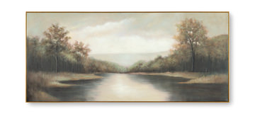 Parting Ways Framed Canvas