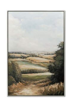 Golden Valley I Framed Art