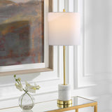 Turret Gold Buffet Lamp thumbnail 7