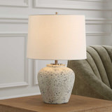 Rupture Aged Ivory Table Lamp thumbnail 7