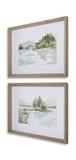 Serene Lake Framed Prints Set/2 thumbnail 4