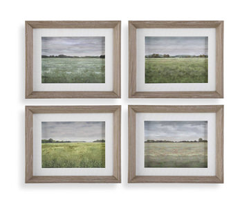 Quiet Meadows Framed Prints Set/4