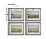 Quiet Meadows Framed Prints Set/4 thumbnail 3