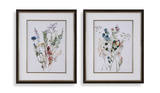 Delicate Flowers Framed Prints Set/2 thumbnail 1