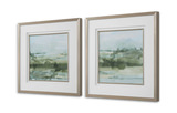 Soft Sage Abstract Landscape Prints Set/2 thumbnail 5