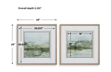 Soft Sage Abstract Landscape Prints Set/2 thumbnail 4