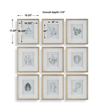 Nature’s Script Framed Botanical Prints Set/9 thumbnail 3