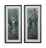 Glimmering Agate Abstract Prints Set/2 thumbnail 1